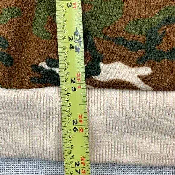 Sanctuary Men's Camo Pullover Hoodie Size XL